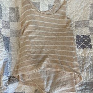 Tan tank top